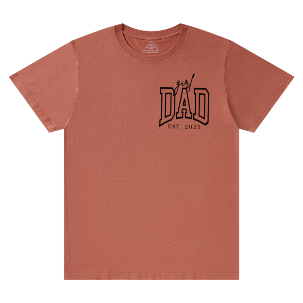 Personalized Dad Est Year T-shirt