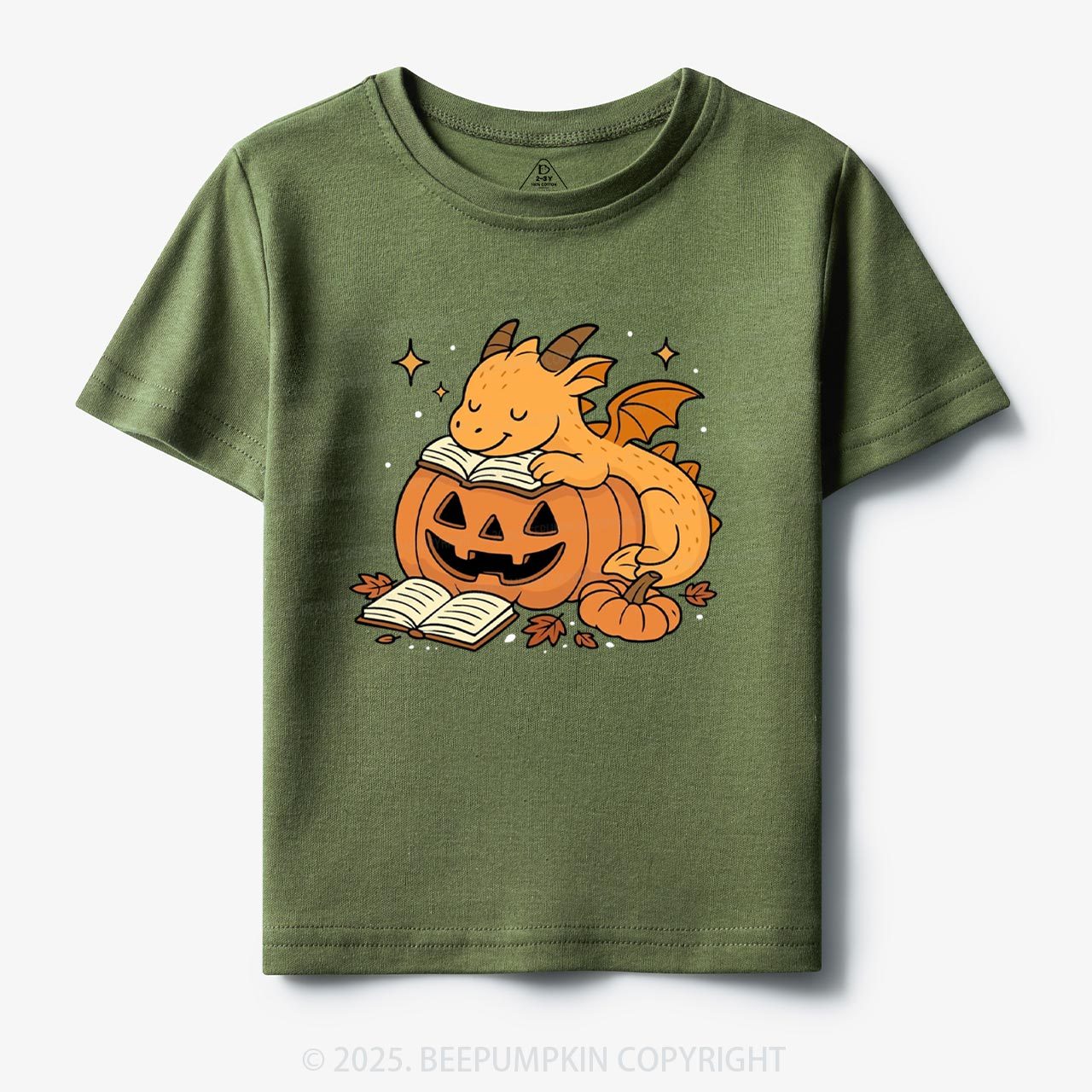 Sleeping Pumpkin Dragon Toddler&Kid's Tees Beepumpkin