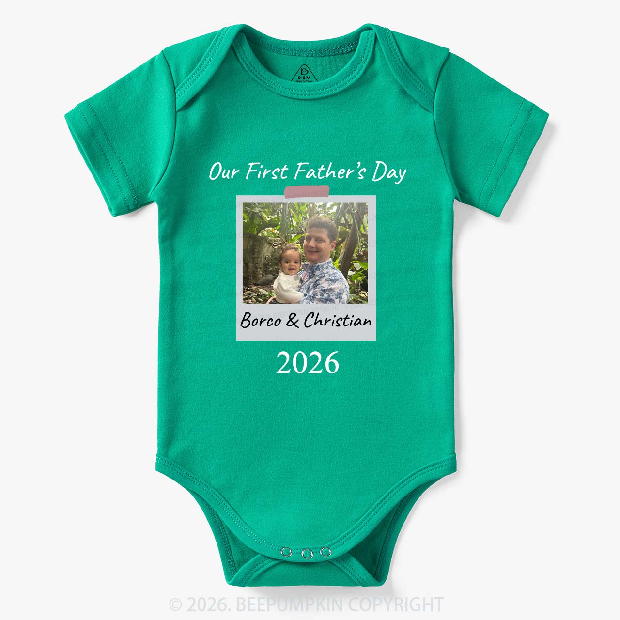 Our First Father's Day 2025 Baby Bodysuit