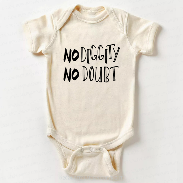 No Diggity Hip Hop Bodysuit For Baby