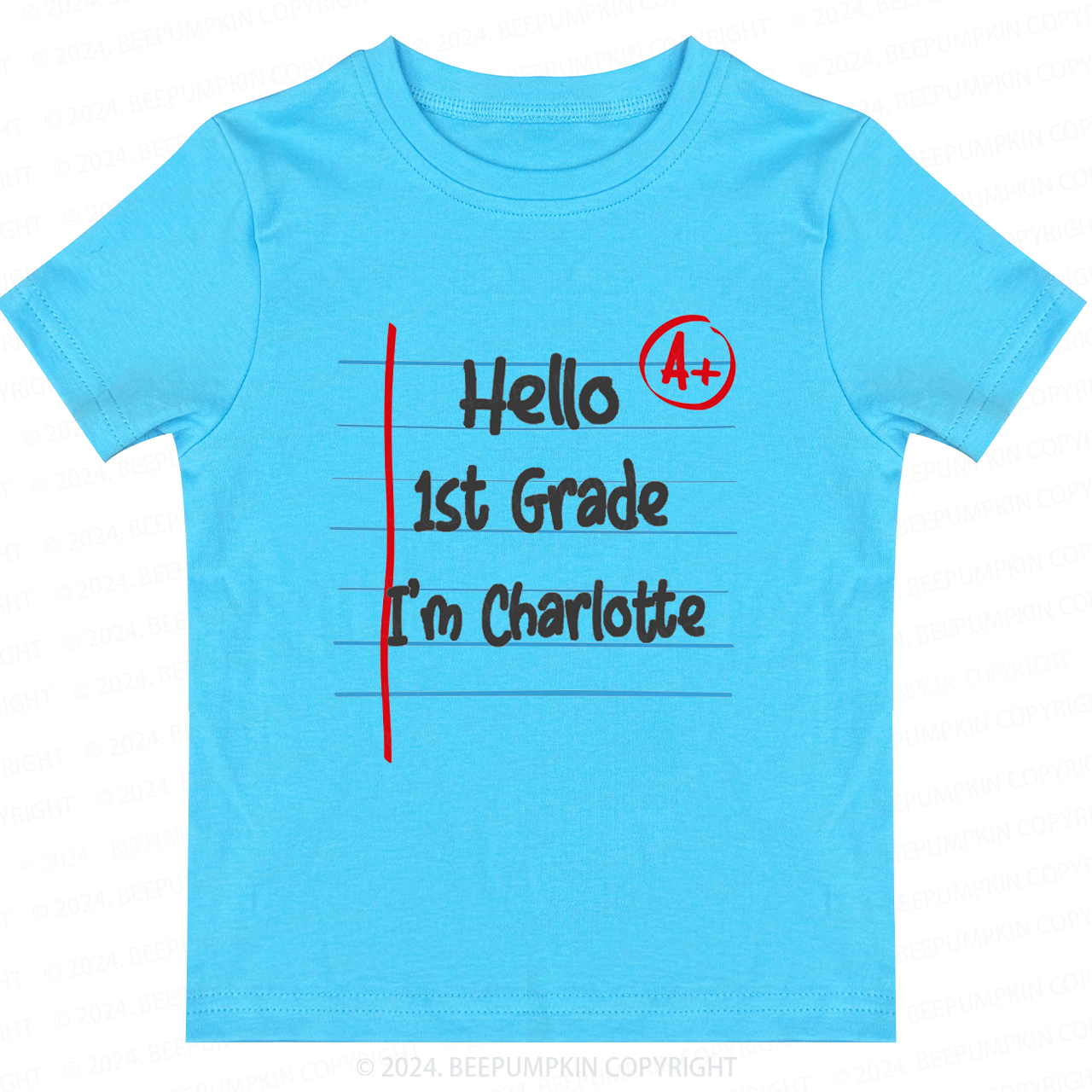 Personalized Grade I'm Name Back To School Shirt 
