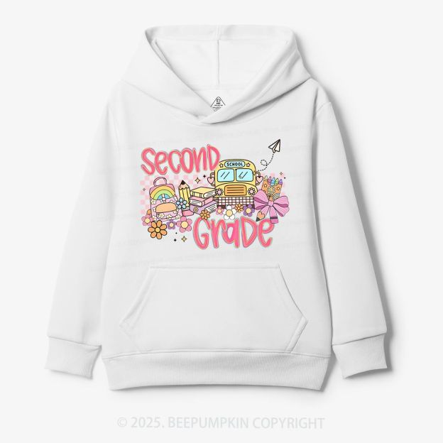 Personalized Happy School Journey Kid's Hoodies Beepumpkin