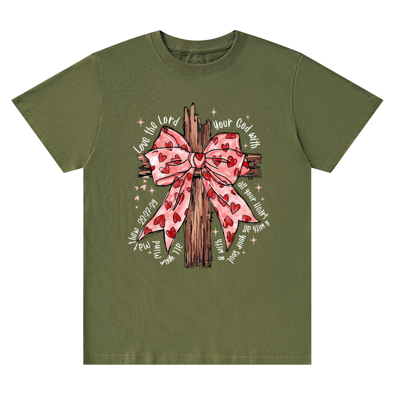 Love The Lord Valentine's Day T-Shirts Beepumpkin