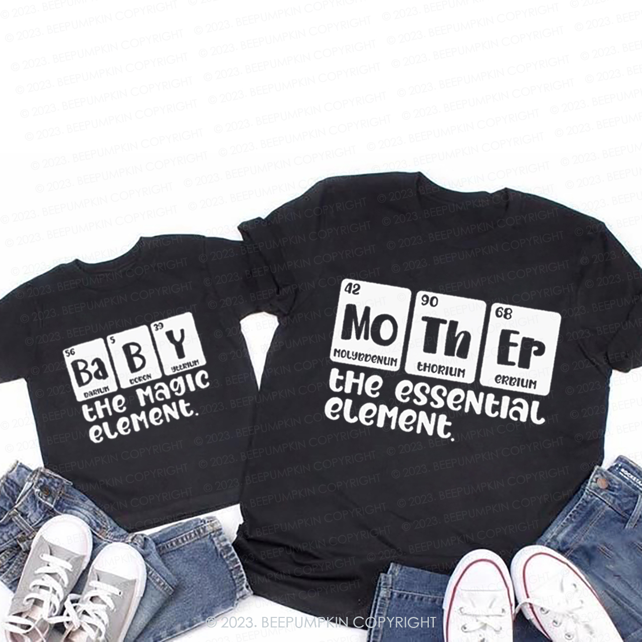 Mother The Essential Element T-Shirts For Mom&Me