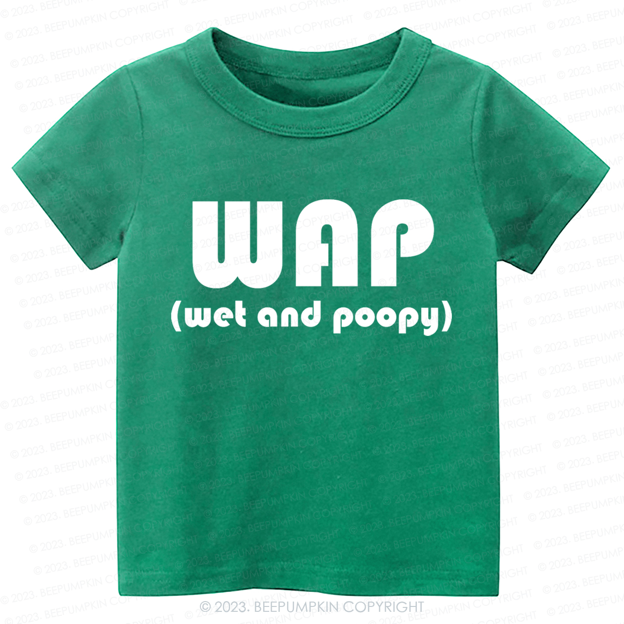 Funny Wap Wet And Poopy Kids Shirt