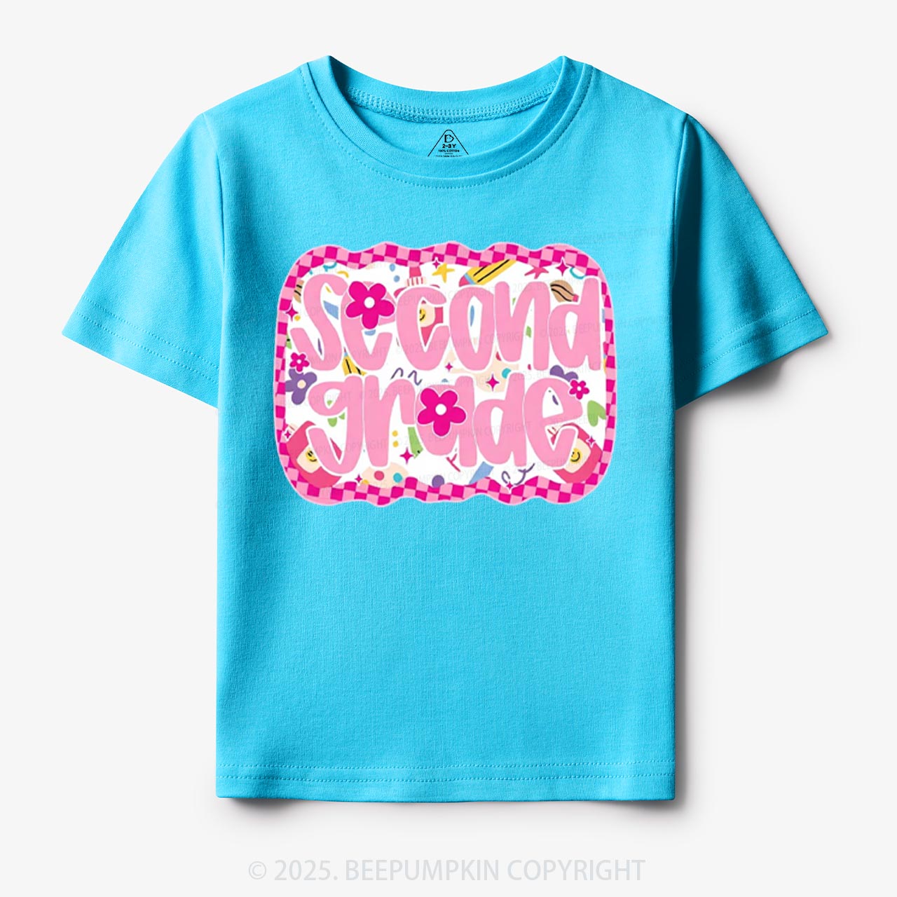 Personalized Pink School Magic Toddler&Kid's Tees Beepumpkin