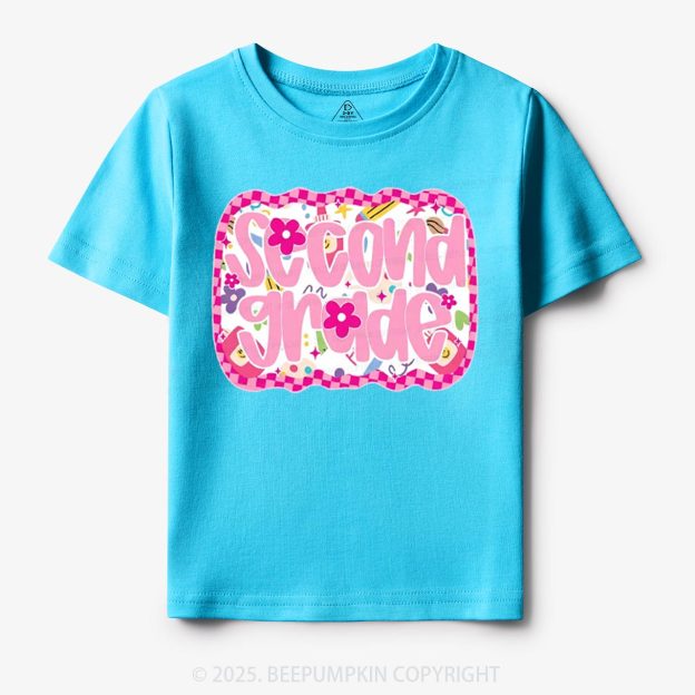 Personalized Pink School Magic Toddler&Kid's Tees Beepumpkin