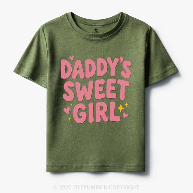 Daddy's Sweet Girl Toddler&Kid's Tees