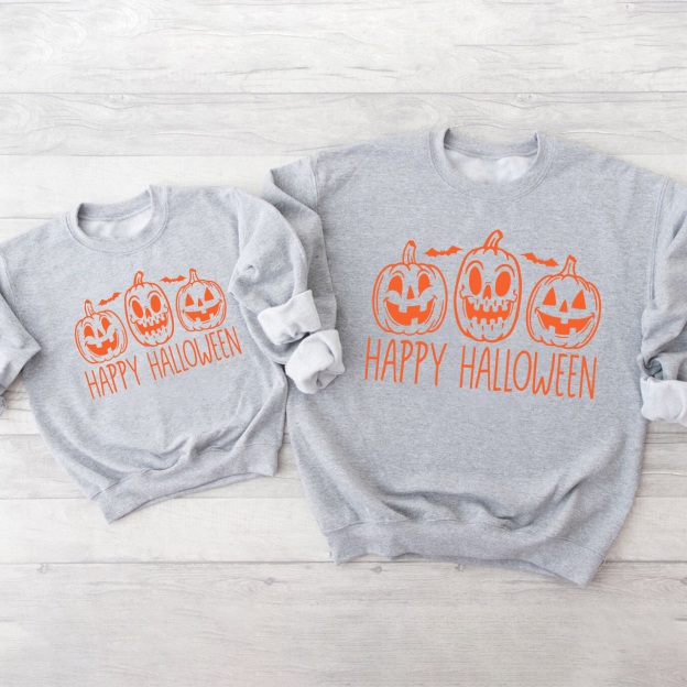 Happy Halloween Autumn Sweatshirt For Halloween