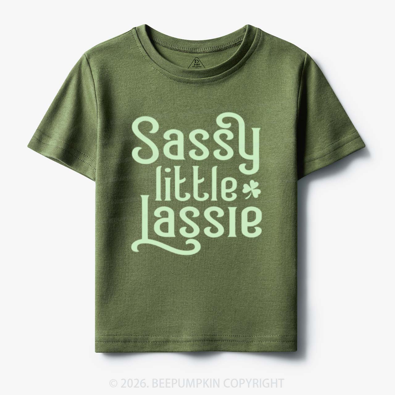 Sassy Little Lassie St. Patrick's Day Toddler&Kid's Tees Beepumpkin