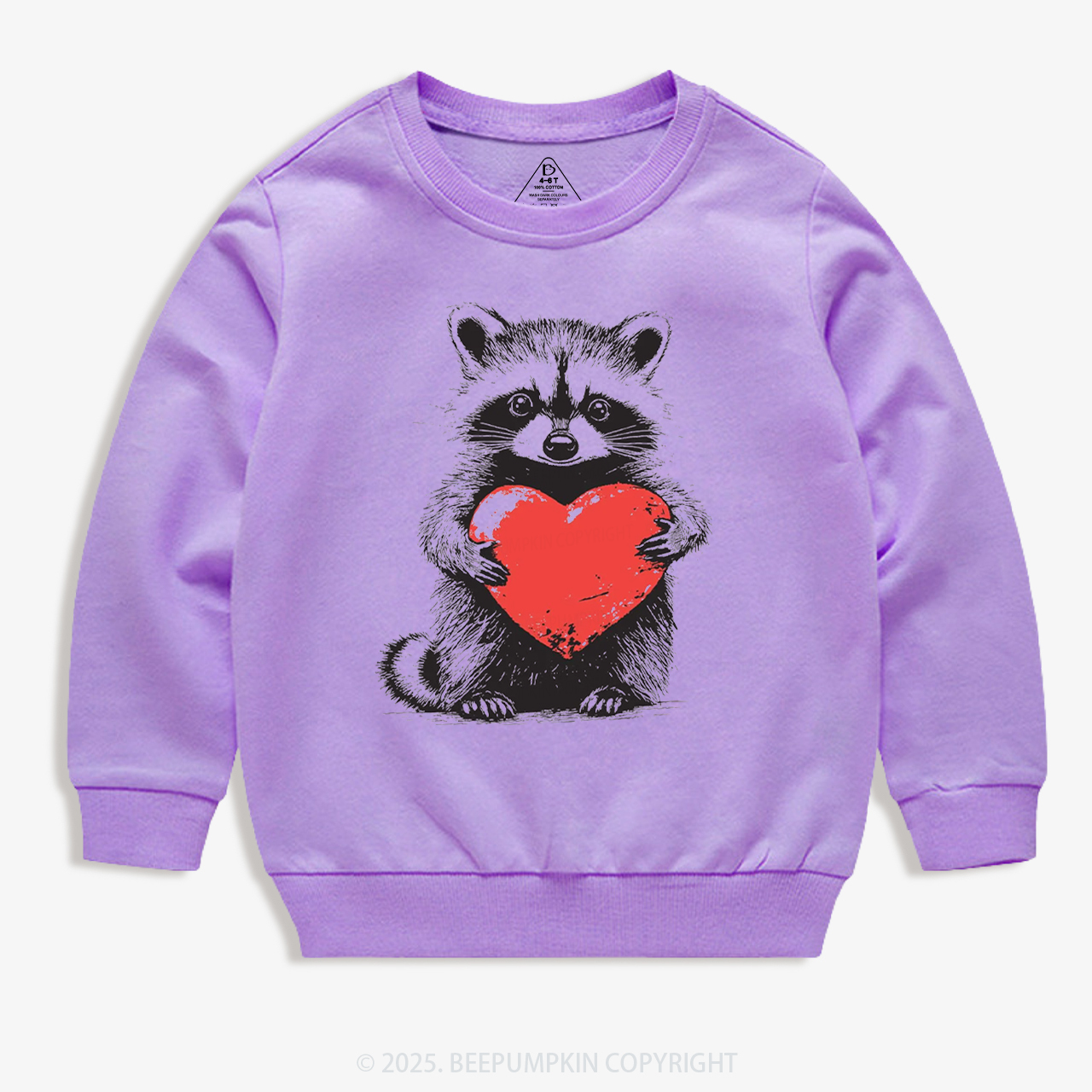 Sweet Thief Of Hearts Valentine's Day Kid's Sweatshirt