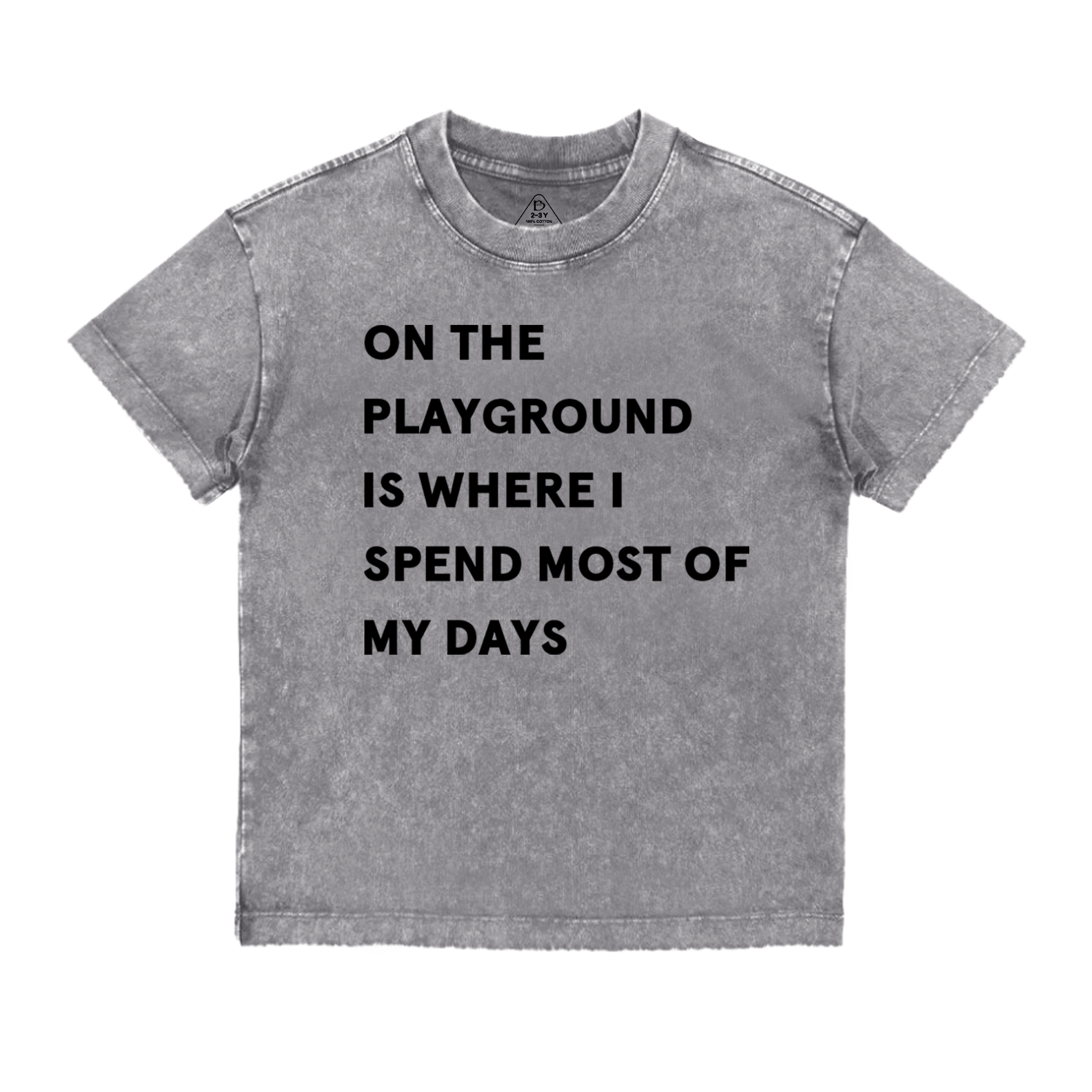 Back To School Toddler&Kids Washed Tees