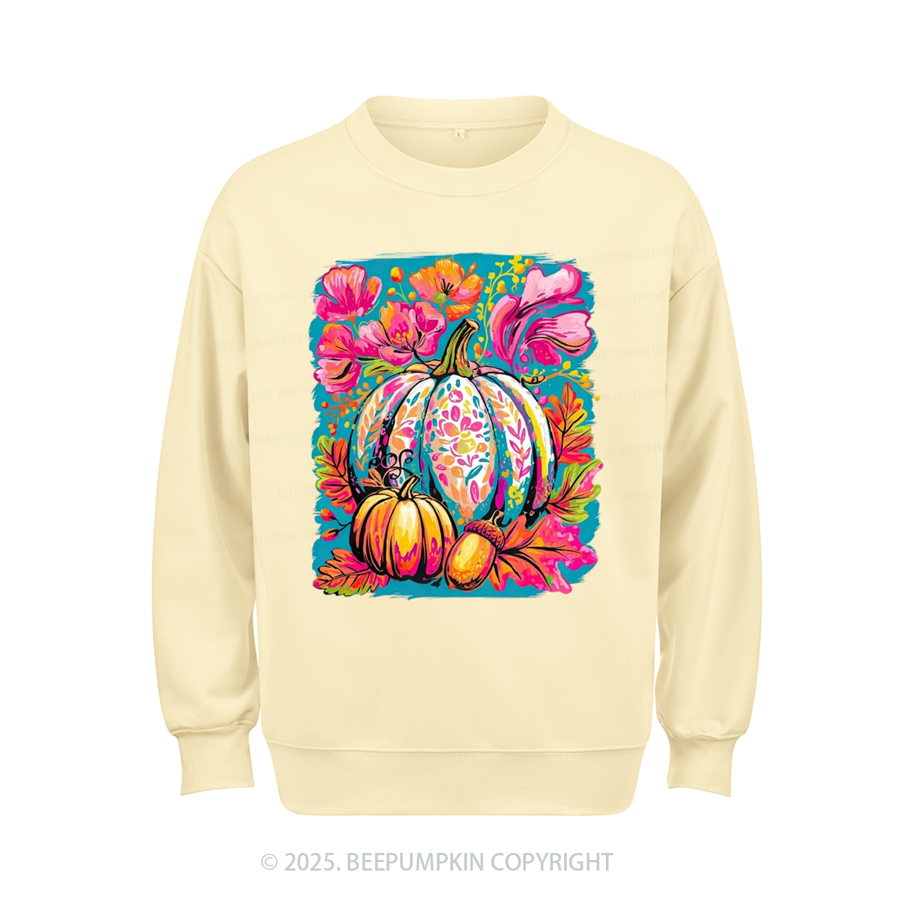 Glam Gourd Sweatshirt Beepumpkin