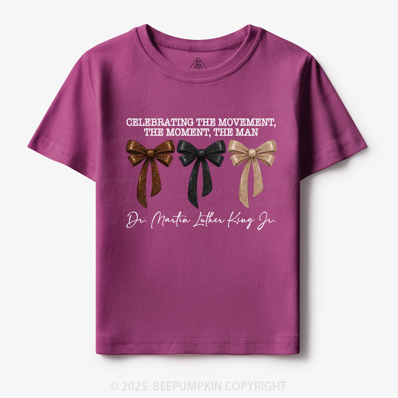 Golden Dream Bows Toddler&Kid's Tees Beepumpkin