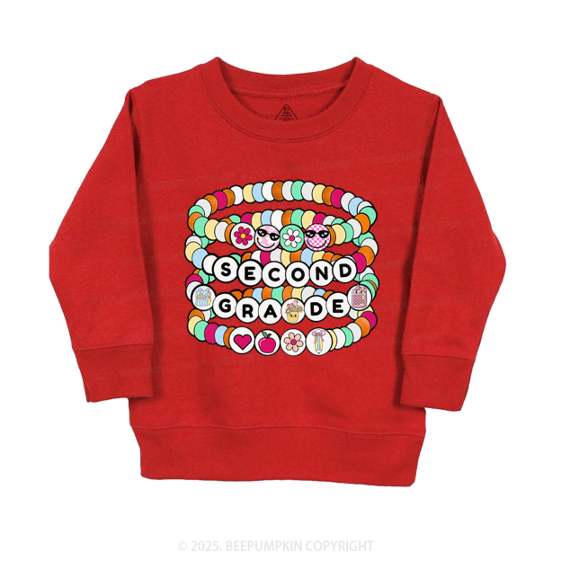 Personalized Friendship Bracelet Kid's Sweatshirt