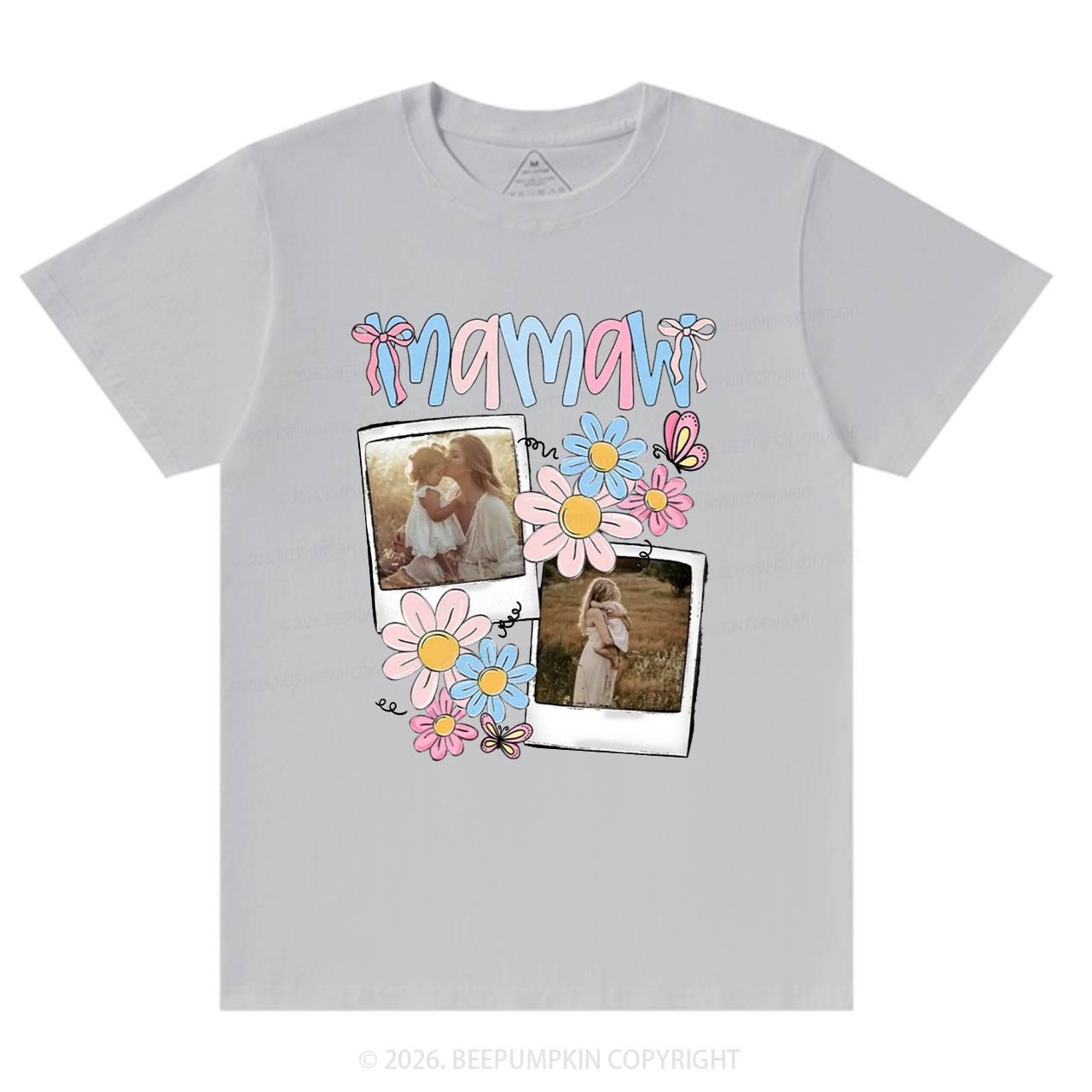 Personalized Photo Gift T-Shirt For Mom