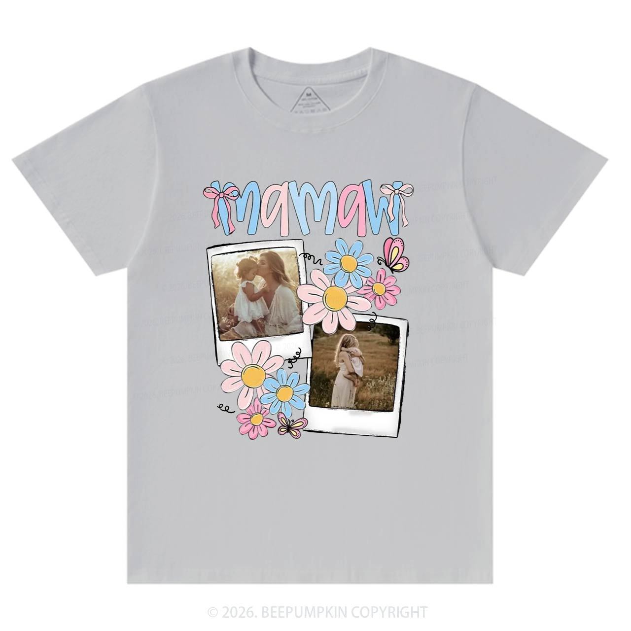 Personalized Photo Gift T-Shirt For Mom