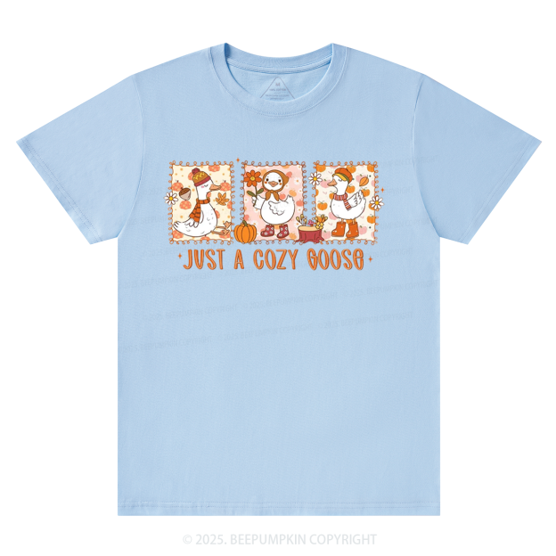 Cozy Fall Goose T-Shirts Beepumpkin