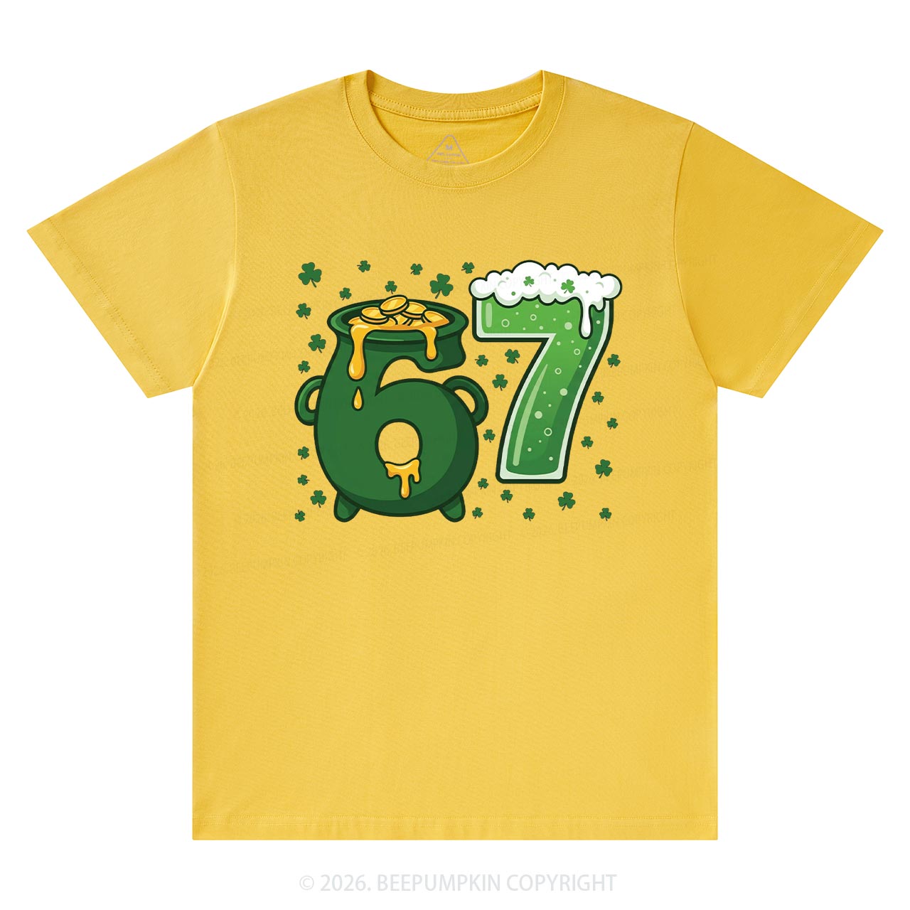 Six Seven St Patrick's Day T-Shirts Beepumpkin