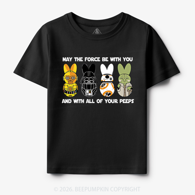 Bunny Ears Happy Easter Toddler&Kid's Tees Beepumpkin