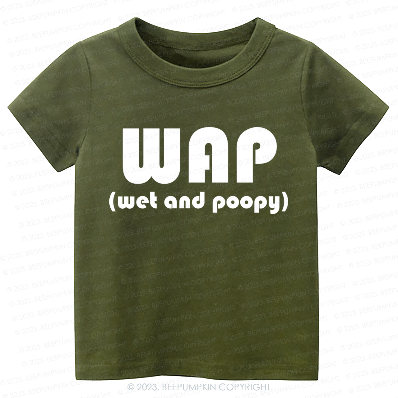 Funny Wap Wet And Poopy Kids Shirt