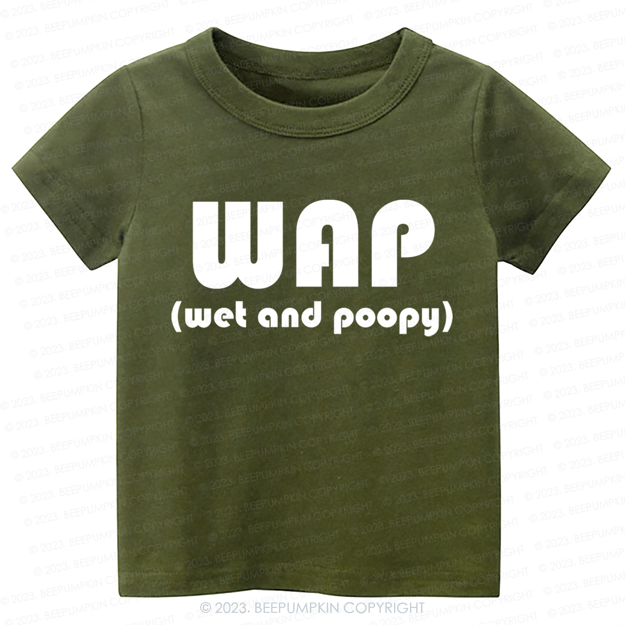 Funny Wap Wet And Poopy Kids Shirt