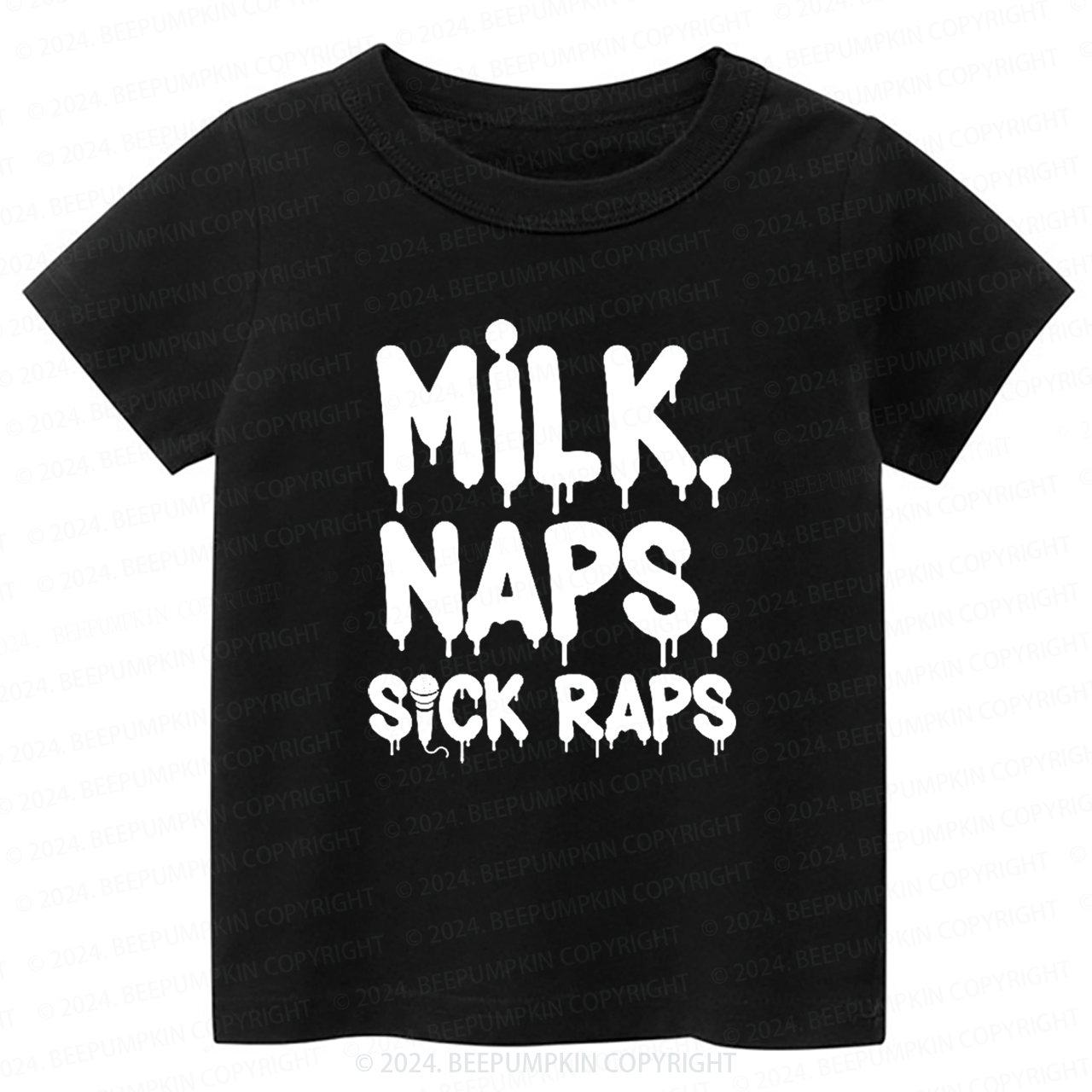 Milk Rap Hip Hop Toddler&Kids Tees