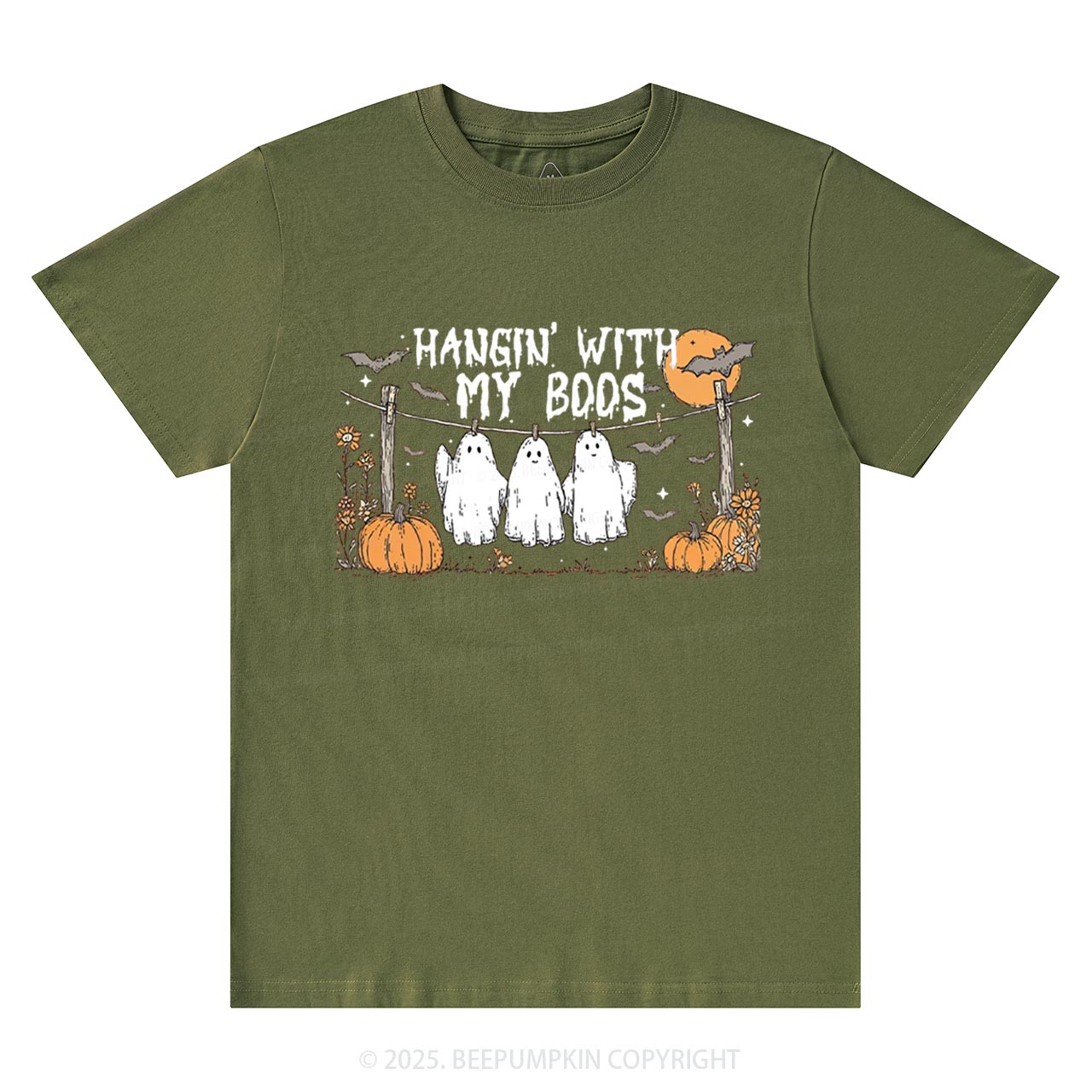 Hangin’ With My Boos T-Shirts Beepumpkin