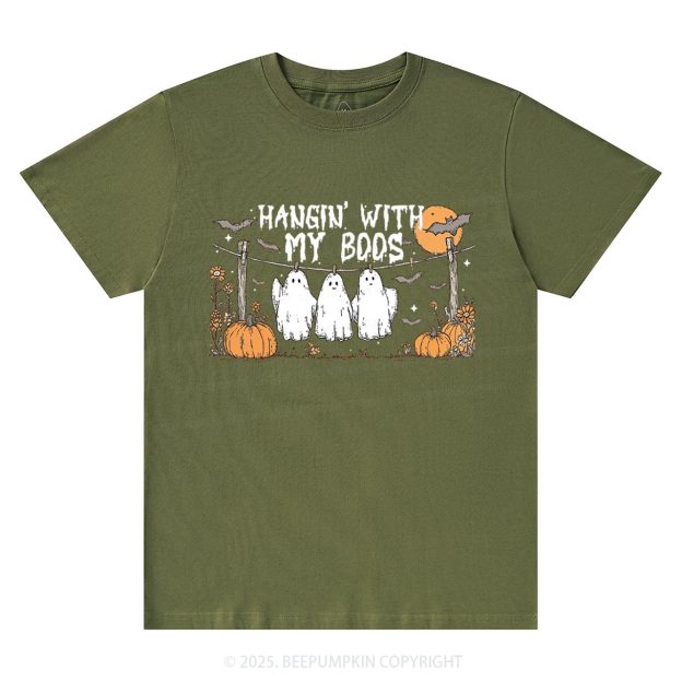 Hangin’ With My Boos T-Shirts Beepumpkin