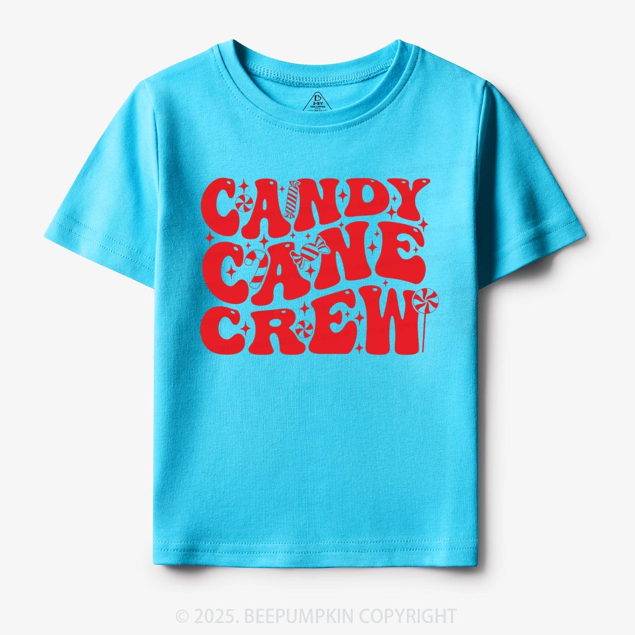 Candy Cane Crew Toddler&Kid's Tees Beepumpkin