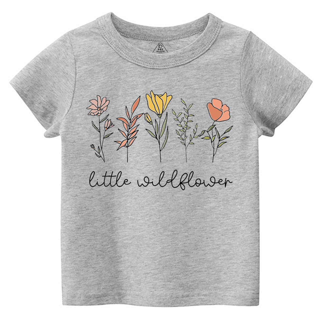 Little Wildflower Toddler&Kid's Tees Beepumpkin
