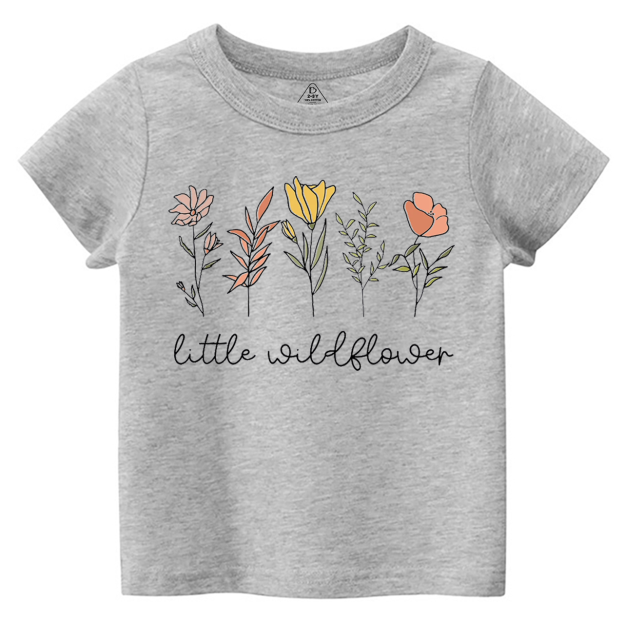 Little Wildflower Toddler&Kid's Tees Beepumpkin