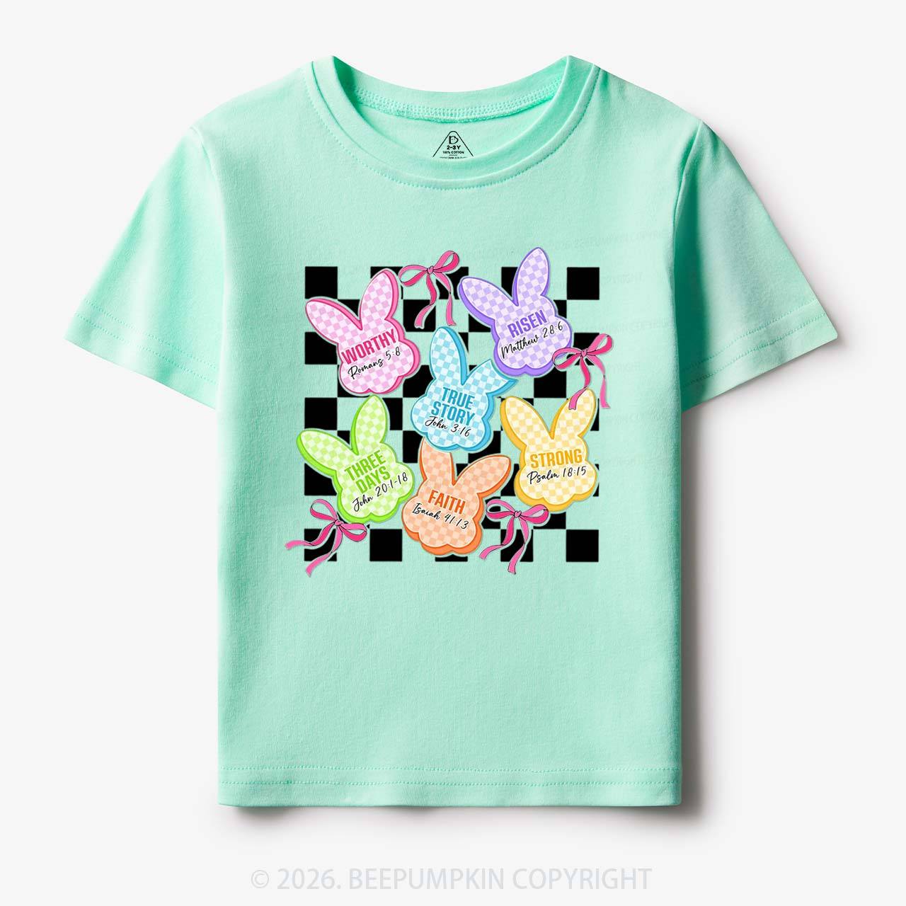 Christian Bunny A Lot Can Happen In Three Days Toddler&Kid's Tees