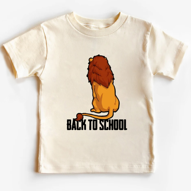 Lion Back To School Toddler&Kids Tees 