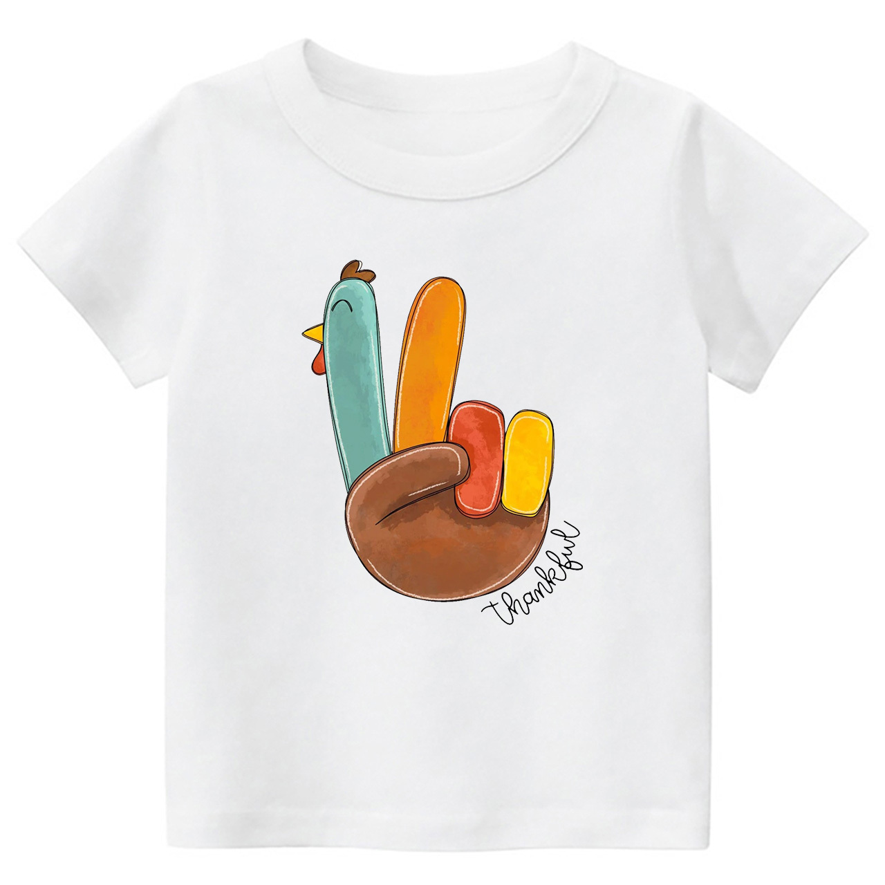 Thanksgiving Little Turkey Kids Tees 