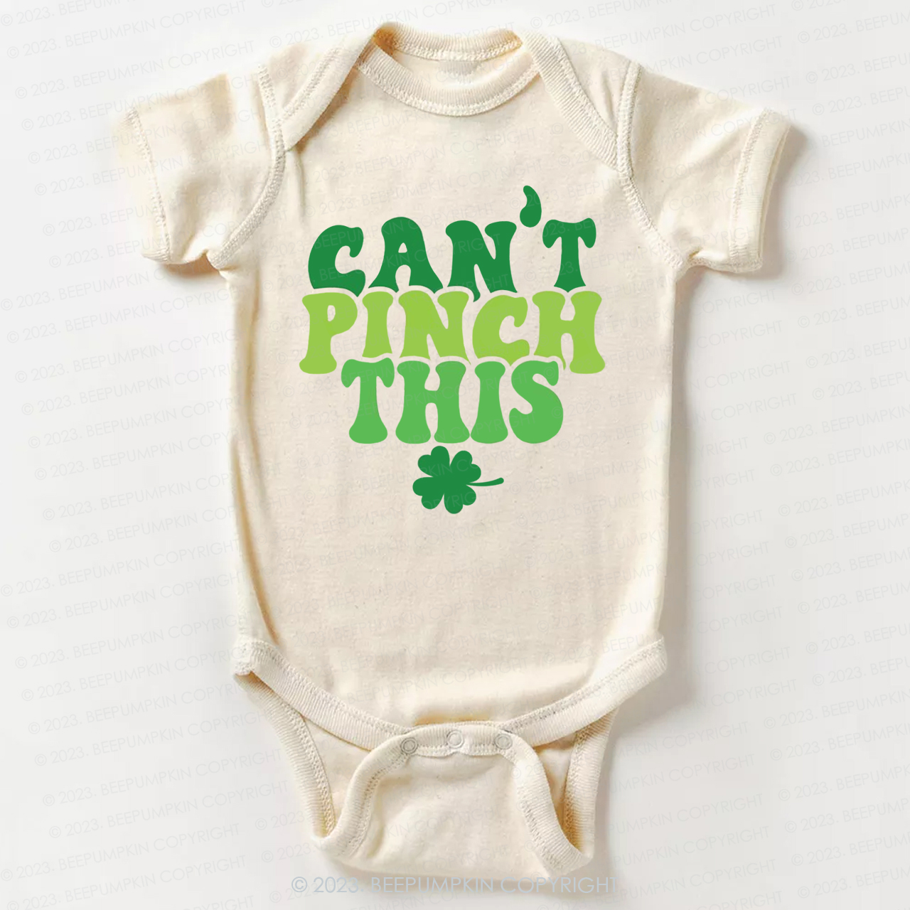 Can't Pinch This St.Patricks Day Bodysuit For Baby