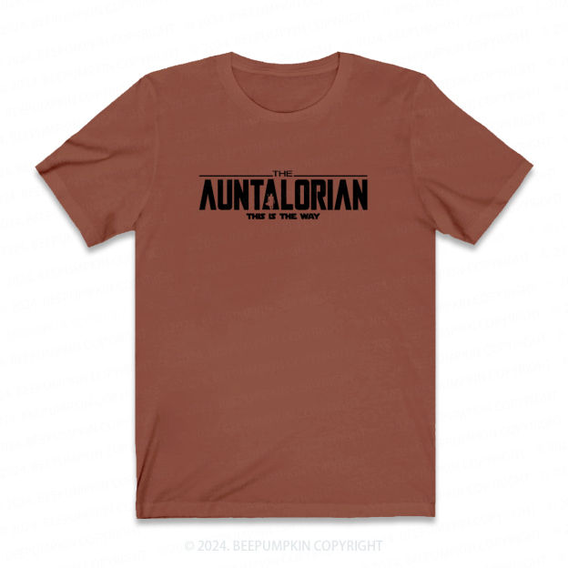 Cool Auntalorian Gift Auntie Shirt