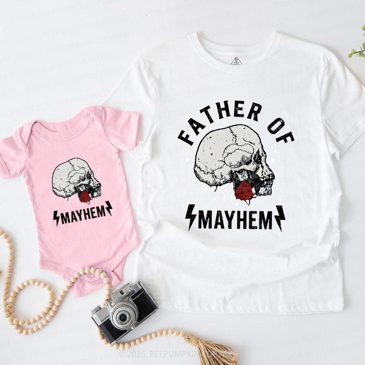 Mayhem Dad&Me Matching Shirts