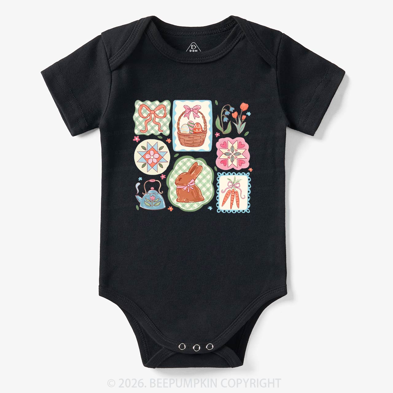 Pastel Easter Basket Bodysuit