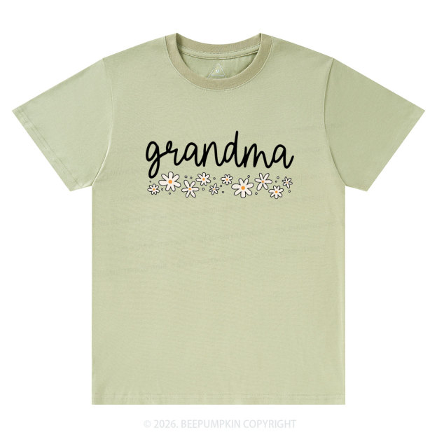 Daisy Floral Grandma T-Shirts