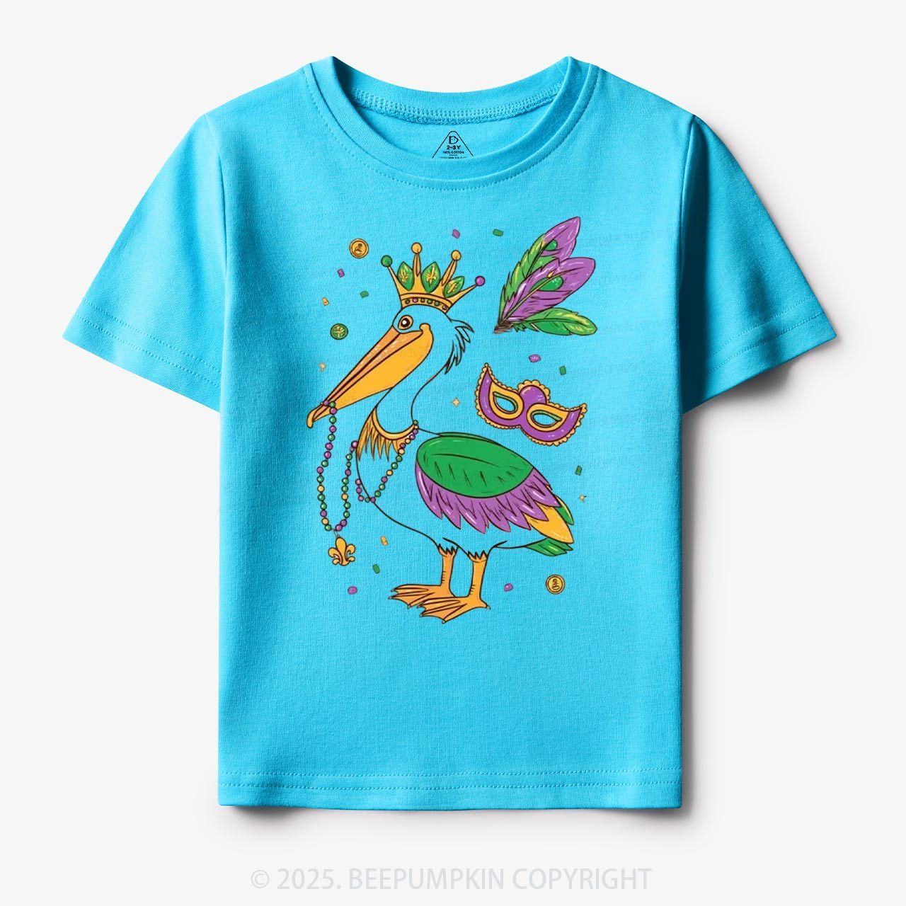 Beads & Feathers Fun Toddler&Kid's Tees Beepumpkin