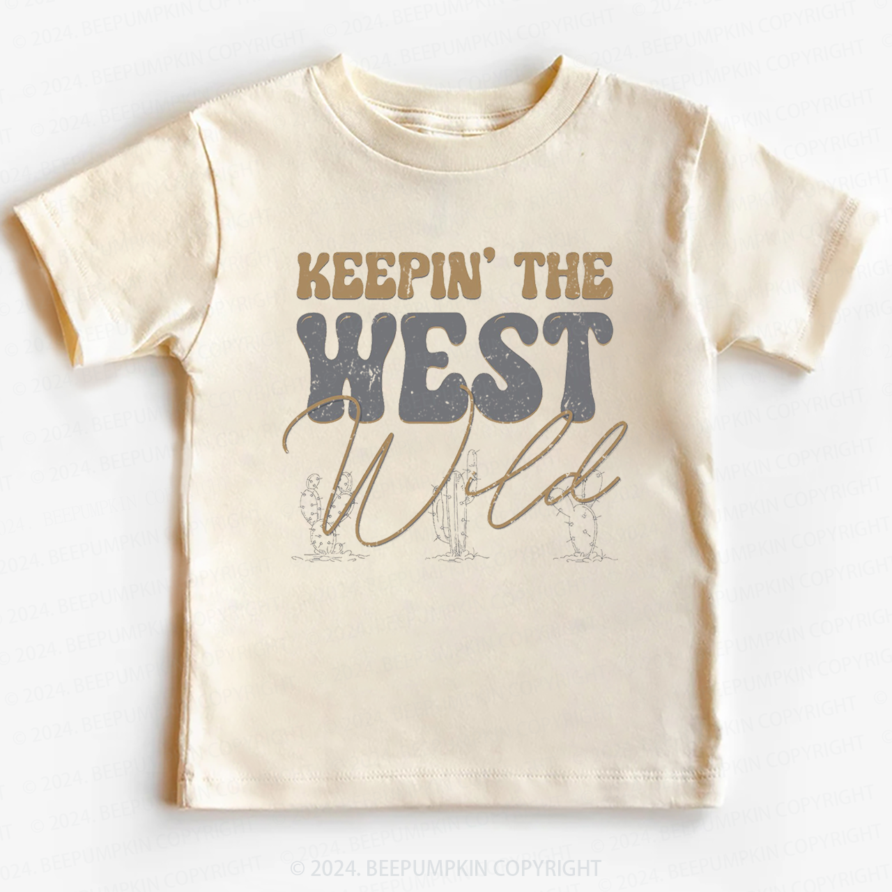 Keepin The West Wild Toddler&Kids Tees  