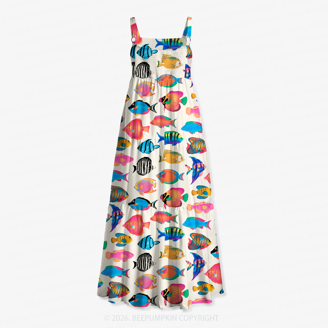 Tropical Reef Harmony Women’s Voile Cami Dress