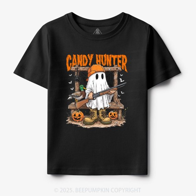 Candy Hunter Halloween Toddler&Kid's Tees Beepumpkin