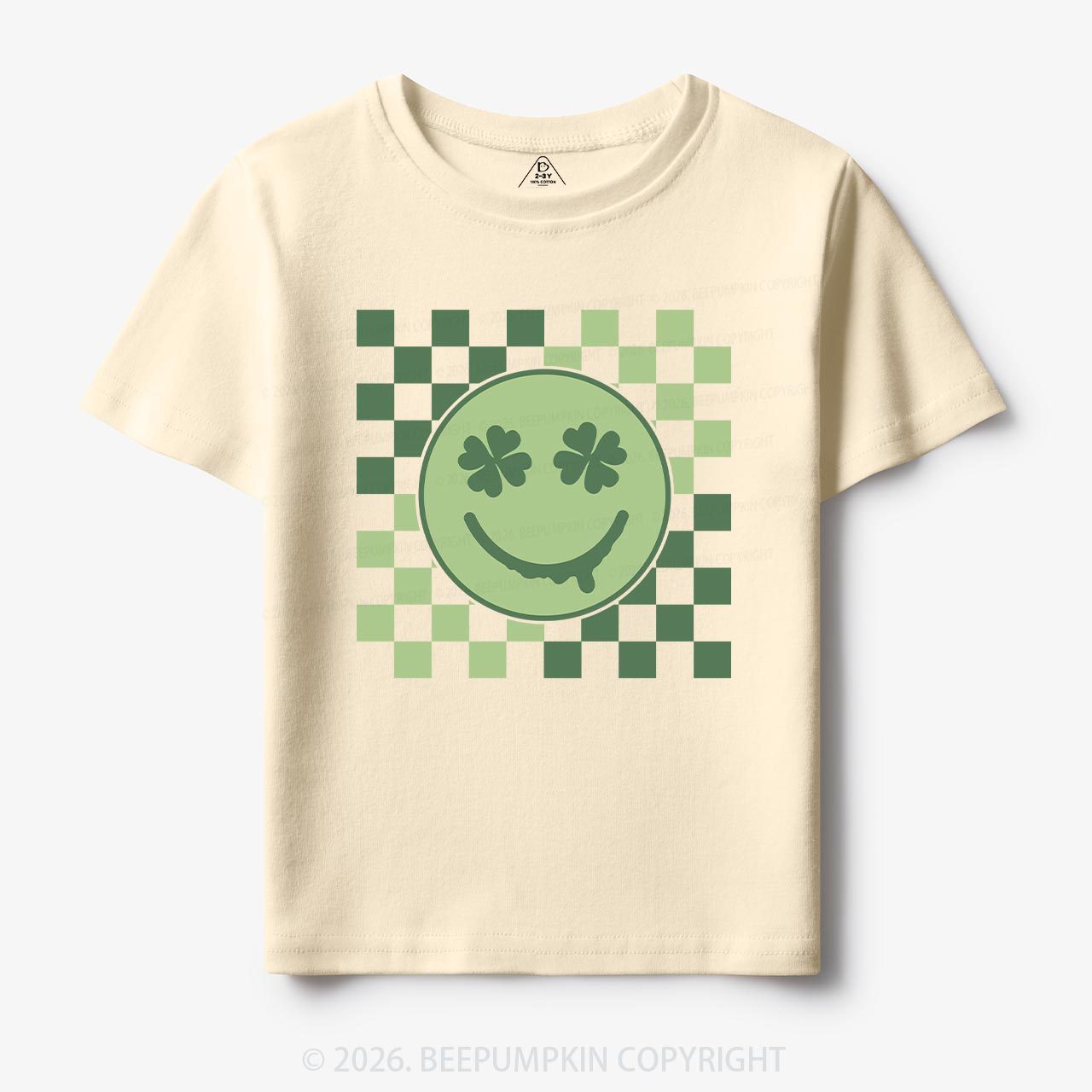 Retro Clover St.Patricks Day Toddler&Kid's Tees Beepumpkin