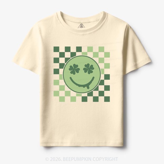 Retro Clover St.Patricks Day Toddler&Kid's Tees Beepumpkin
