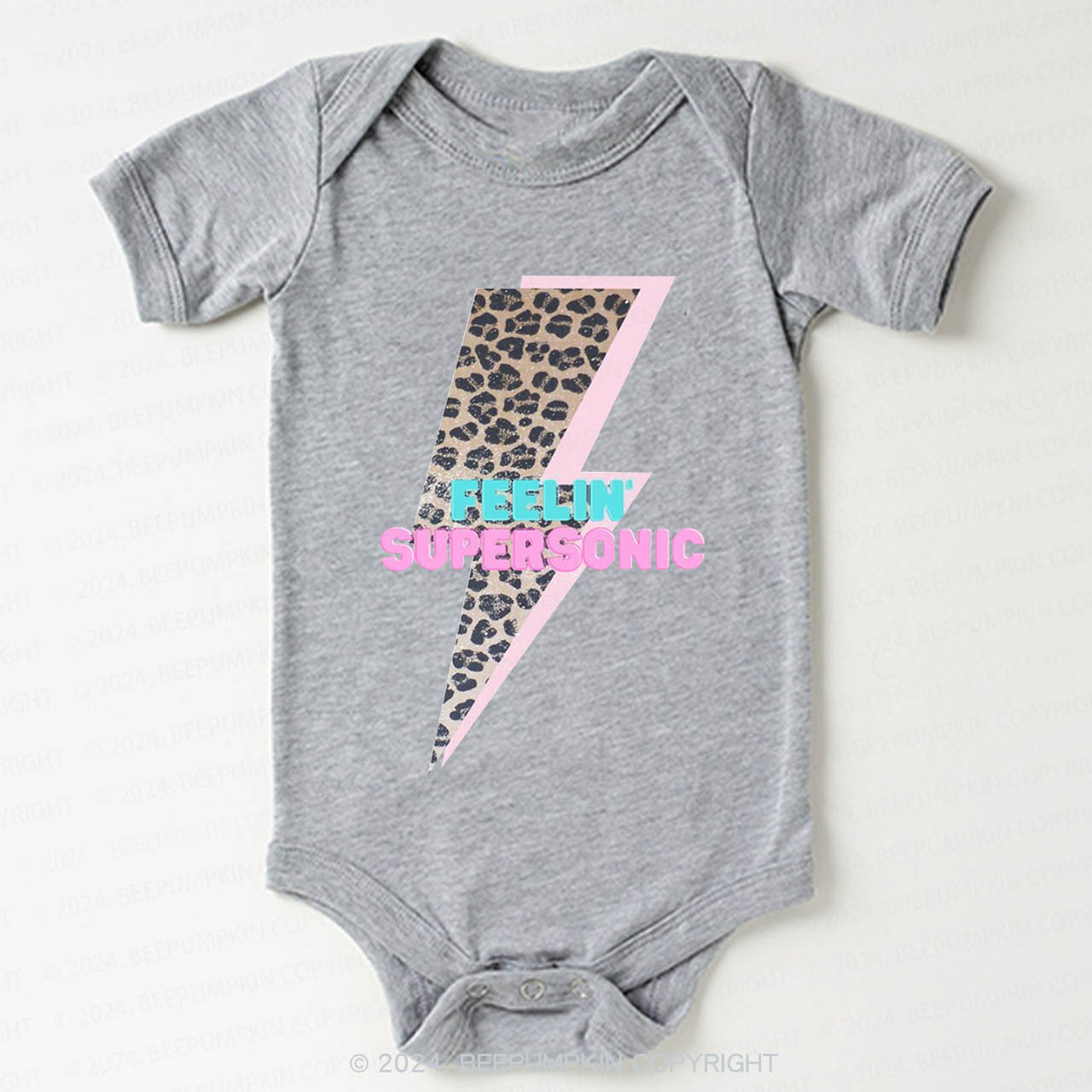 Rock Leopard Bodysuit For Baby 8
