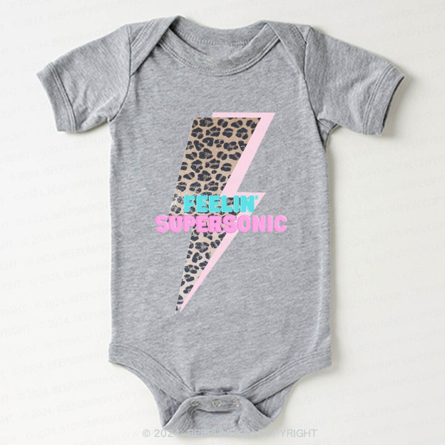 Rock Leopard Bodysuit For Baby 8