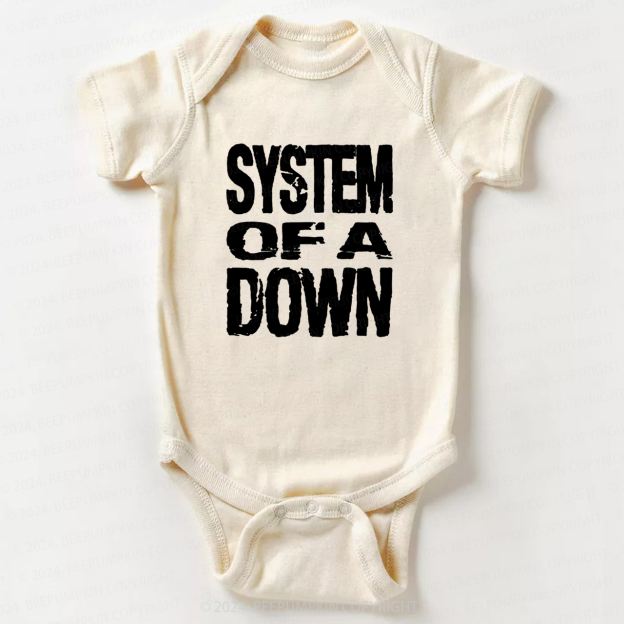 System Of A Down Bodysuit For Baby 8