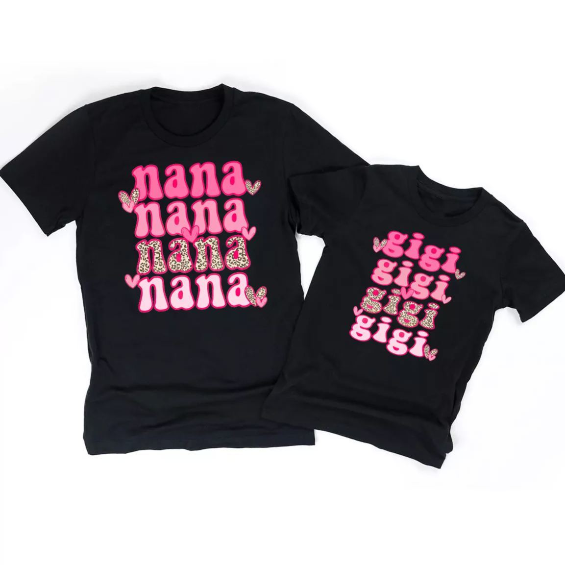 Pink Valentine's Day Family Matching Shirts